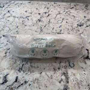 100% Organic Wool Dryer Balls - Cream